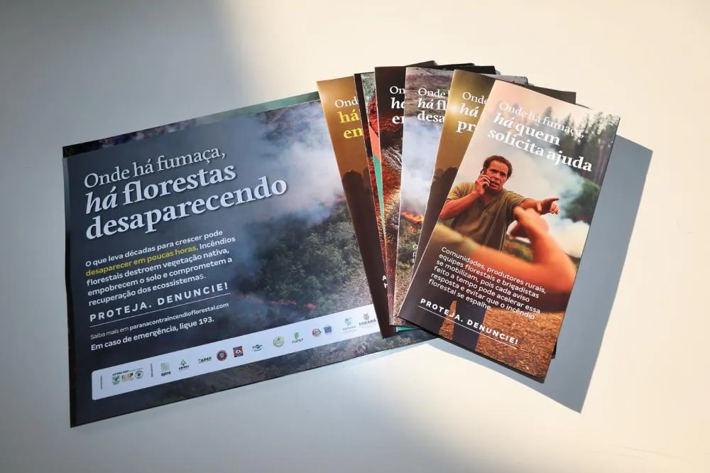 Sistema FAEP reforça campanha de prevenção a incêndios florestais no Paraná