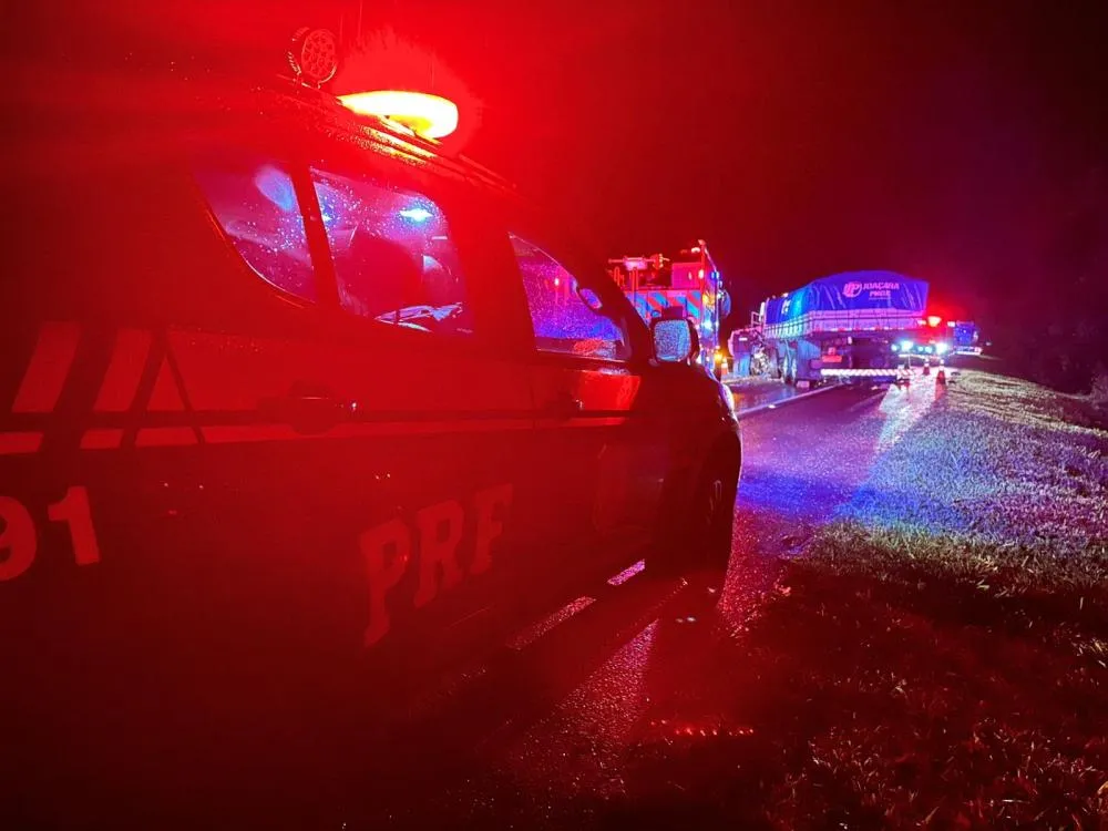 Colisão frontal na BR-277 deixa um morto em Guaraniaçu