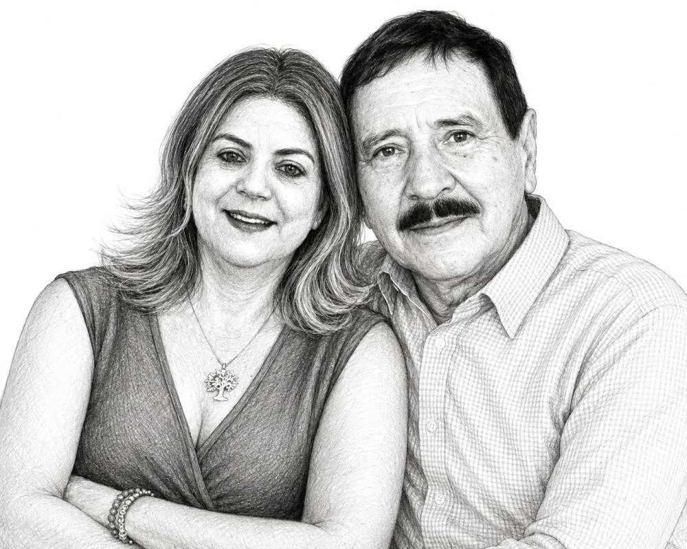 Marcia Baldini e Cletirio Feistler