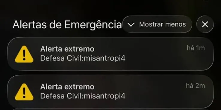 Servidores da Defesa Civil operam sob monitoramento técnico reforçado após identificação de mensagens de texto fraudulentas. A invasão não atingiu o banco de dados do governo.