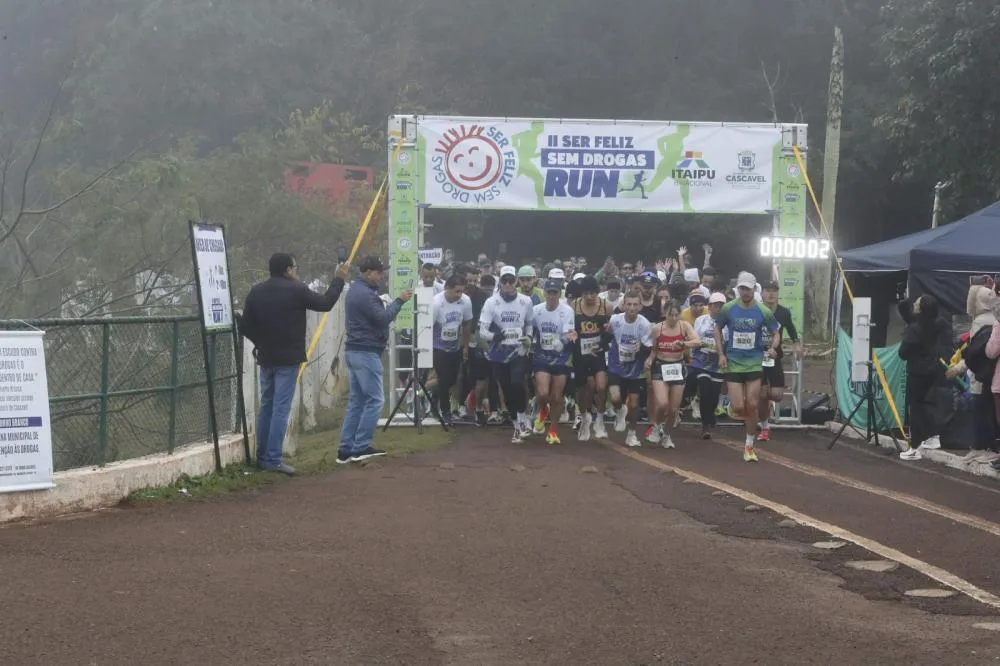 Cascavel sedia segunda edição de corrida contra drogas