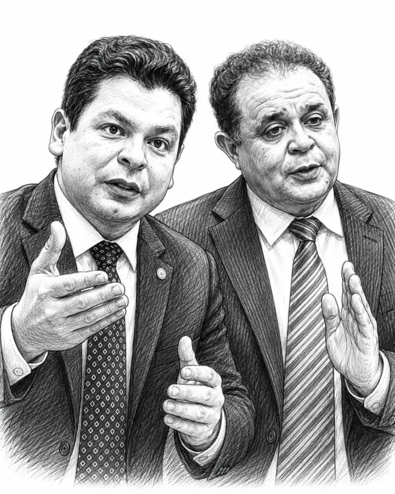 Gugu Bueno e Oziel Batatinha