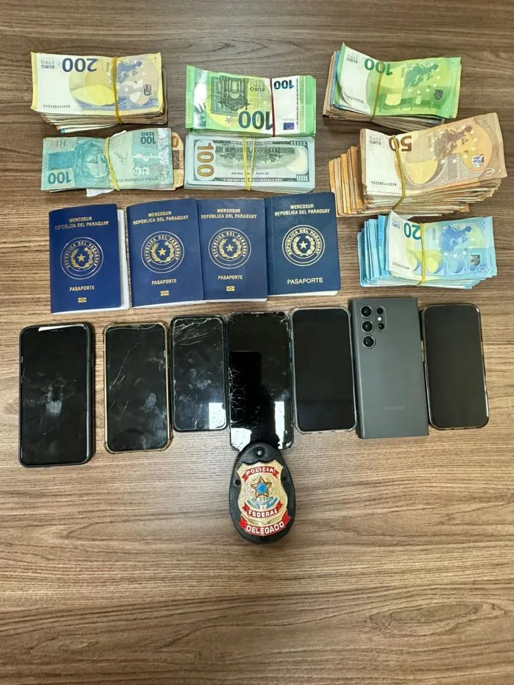 Polícia Federal deflagra operação contra tráfico internacional em Foz do Iguaçu