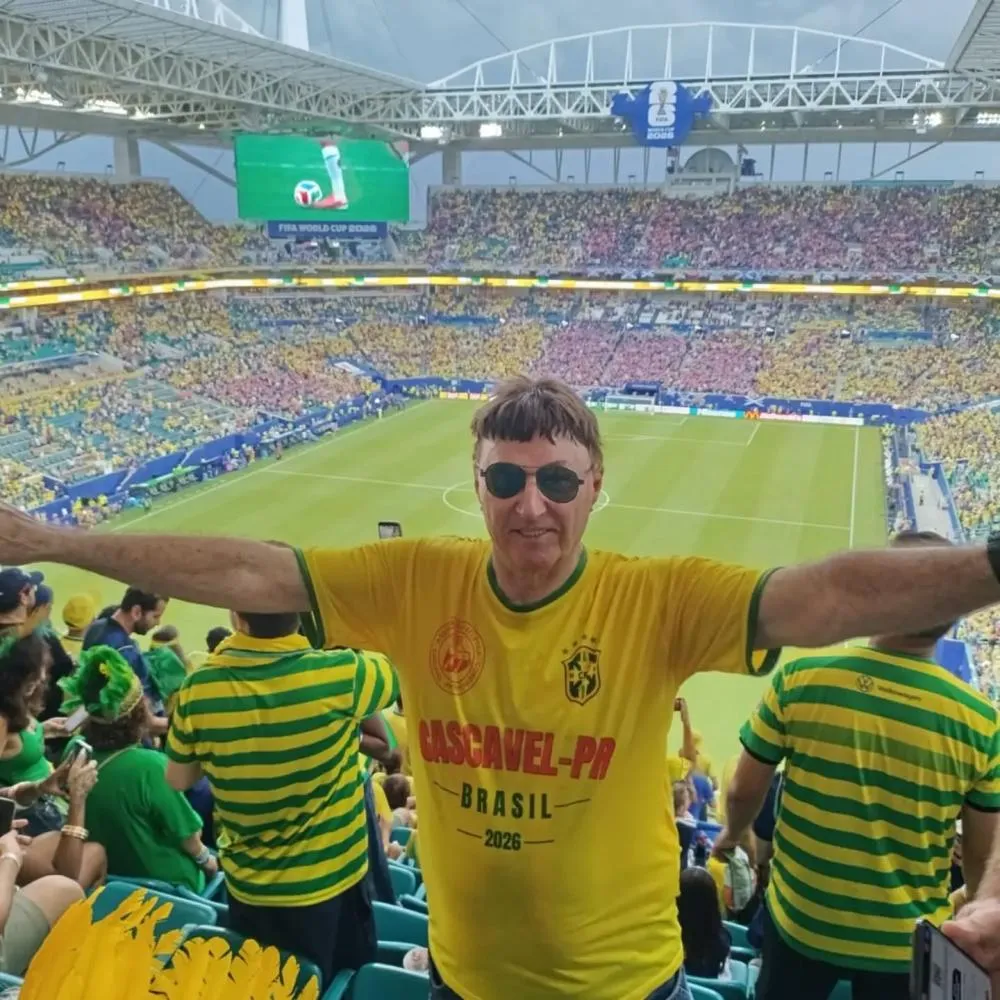 Cascavelense acompanha seleção brasileira em sua 12ª Copa
