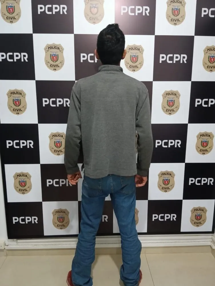 Unidade penitenciária de Cascavel recebe preso capturado no bairro Interlagos para o cumprimento de pena em regime fechado. Foto: Divulgação PCPR