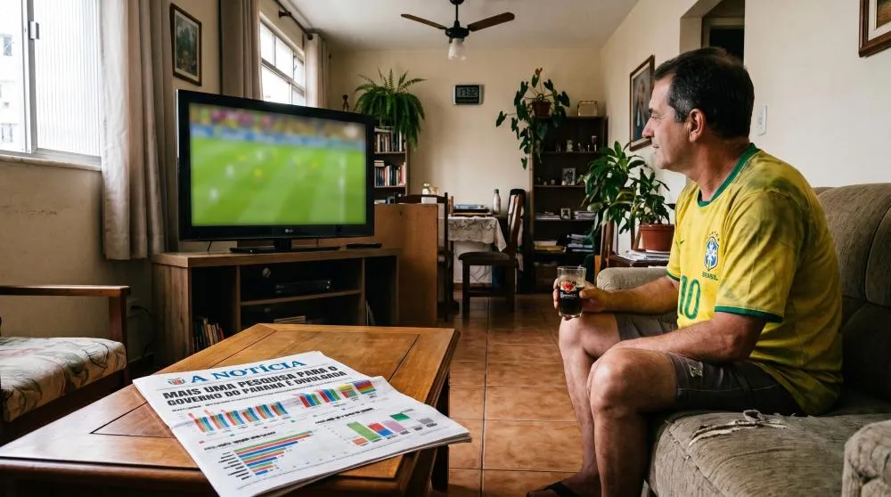 A disputa pelo governo do Paraná deve ganhar novo ritmo depois da Copa do Mundo e com o início das convenções partidárias. | Imagem gerada por IA