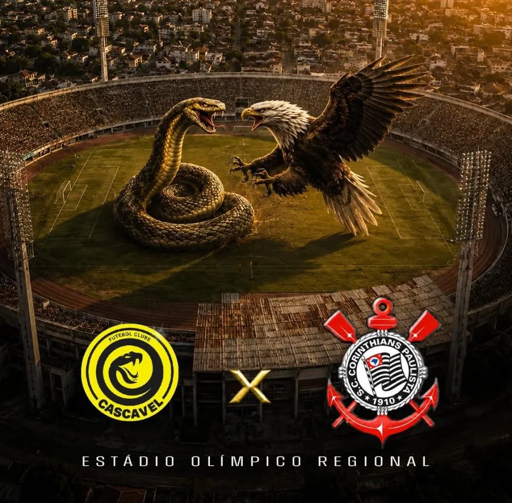 FC Cascavel recebe Corinthians no Estádio Olímpico