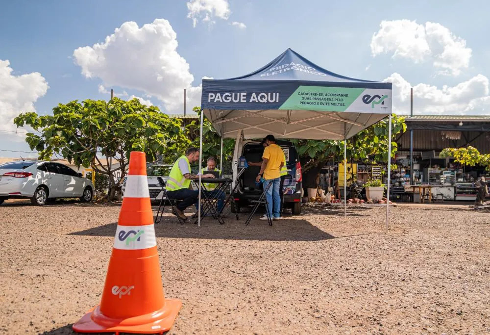 Nas Unidades, os motoristas poderão consultar débitos vinculados à placa do veículo, realizar pagamentos e esclarecer dúvidas sobre o funcionamento do Pedágio Eletrônico. Foto: Divulgação/Assessoria