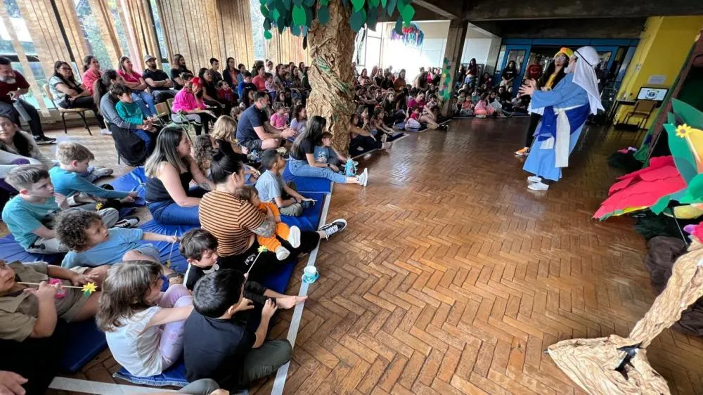 Espetáculo infantil abre a programação cultural na manhã desta terça-feira no espaço Eureca 2, no Bairro Santa Cruz. Foto: Divulgação/Assessoria