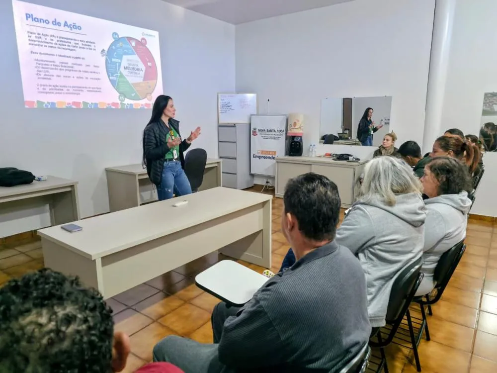 Plano de reciclagem é apresentado em Nova Santa Rosa