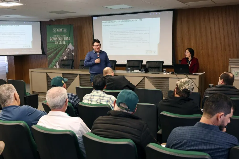 O avanço desta ferramenta entre os produtores foi tema da reunião da Comissão Técnica (CT) de Bovinocultura de Leite do Sistema FAEP, nesta quinta-feira (16). Foto: Divulgação/Assessoria