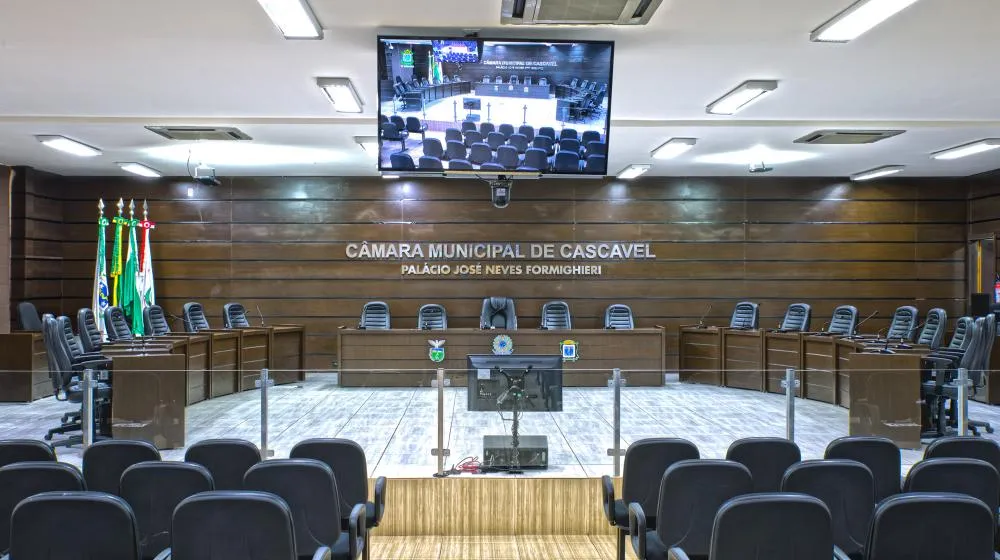 Plenário da Câmara Municipal de Cascavel terá análise de processo na Comissão de Ética logo após o encerramento do recesso parlamentar.