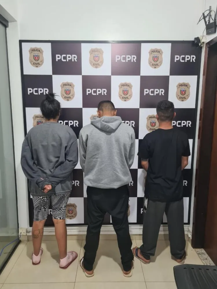 Grupo suspeito de furtar camionetes é preso em Guaíra