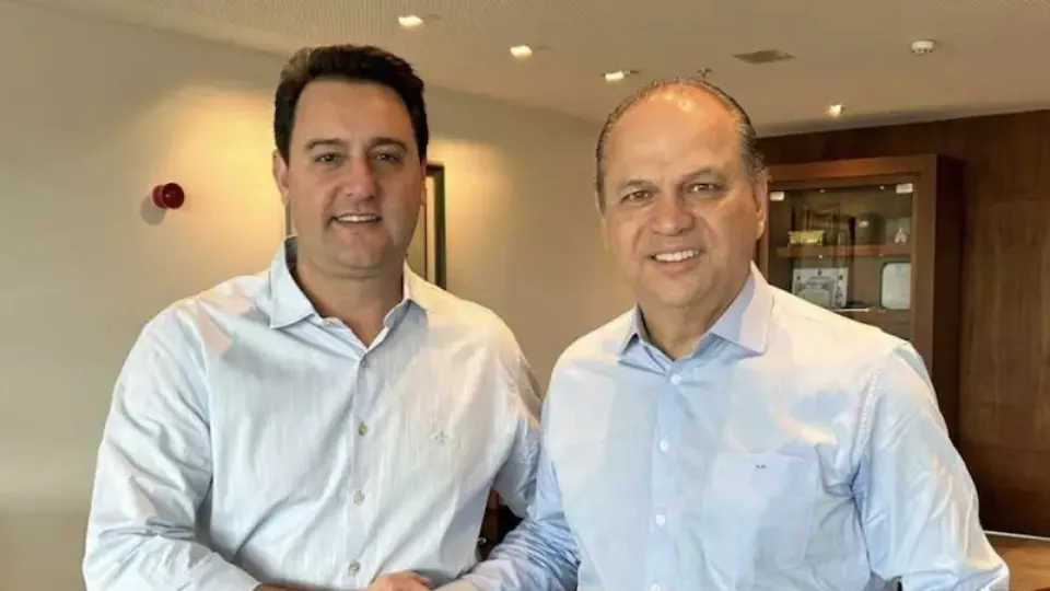 Governador Ratinho Jr e Ricardo Barros