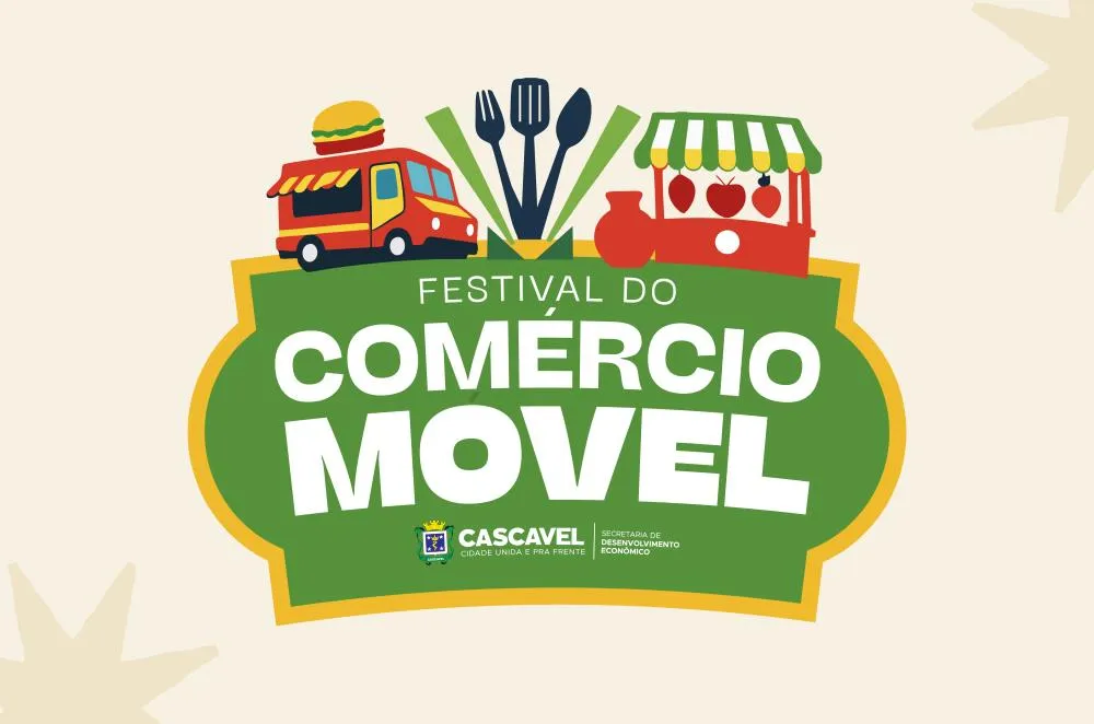 Festival reunirá gastronomia, artesanato e comércio móvel entre os dias 10 e 12 de setembro em Cascavel.