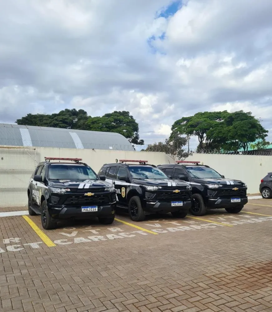 Empresário foi preso em flagrante durante ação da Delegacia de Furtos e Roubos de Veículos.Foto: Divulgação/PCPR