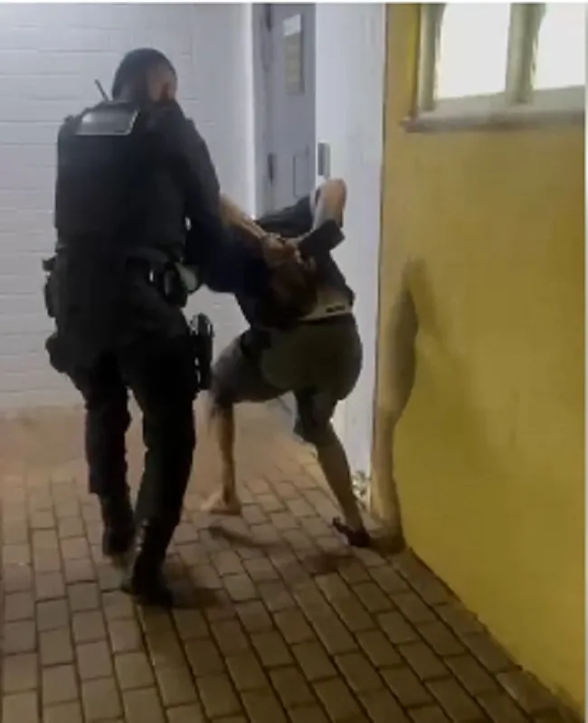 O condutor foi encaminhado à Delegacia de Polícia para os procedimentos cabíveis.Foto: REPRODUÇÃO/GMC