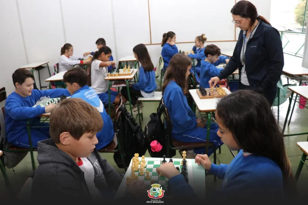 Festival Interdisciplinar de Xadrez encerrará as atividades desenvolvidas durante o segundo trimestre.