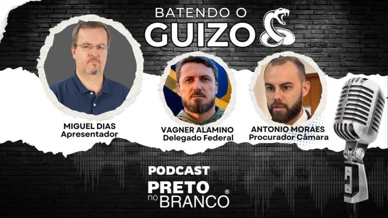 Podcast Preto no Branco | Antonio Moraes e Vagner Alamino no Batendo o Guizo #335
