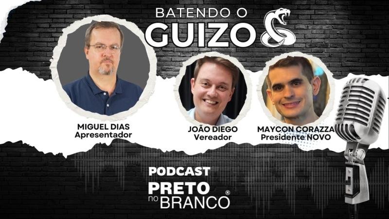 Podcast Preto no Branco | João Diego e Maycon Corazza no Batendo o Guizo #317
