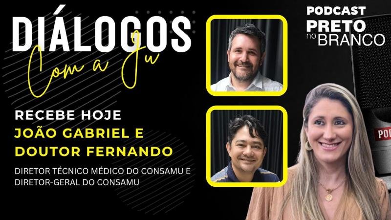 Podcast Preto no Branco | Doutor Fernando Chiavelli e João Gabriel Avanci no Diálogos com a Ju #173