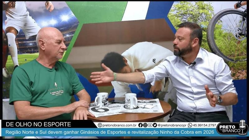 Podcast Preto no Branco | Alexandre Guerino(Suco) no De Olho no Esporte #121