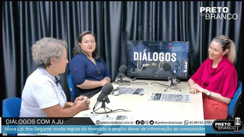 Podcast Preto no Branco | Maria Lucia de Almeida e Priscilla Vanin no Diálogos com a Ju #153