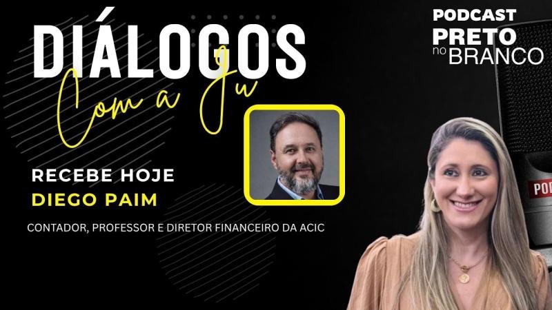 Podcast Preto no Branco | Diego Paim no Diálogos com a Ju #165