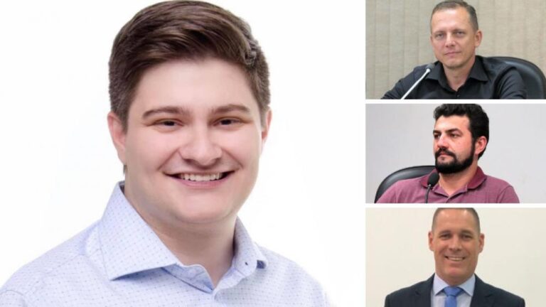 Pré-candidatos a prefeito. Na oposição, Arion lidera. Pela situação, Sauer, Backes e Tadeu são os nomes mais fortes.