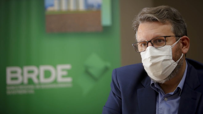 Presidente do Banco Regional BRDE Wilson Bley Lipski Foto:AEN