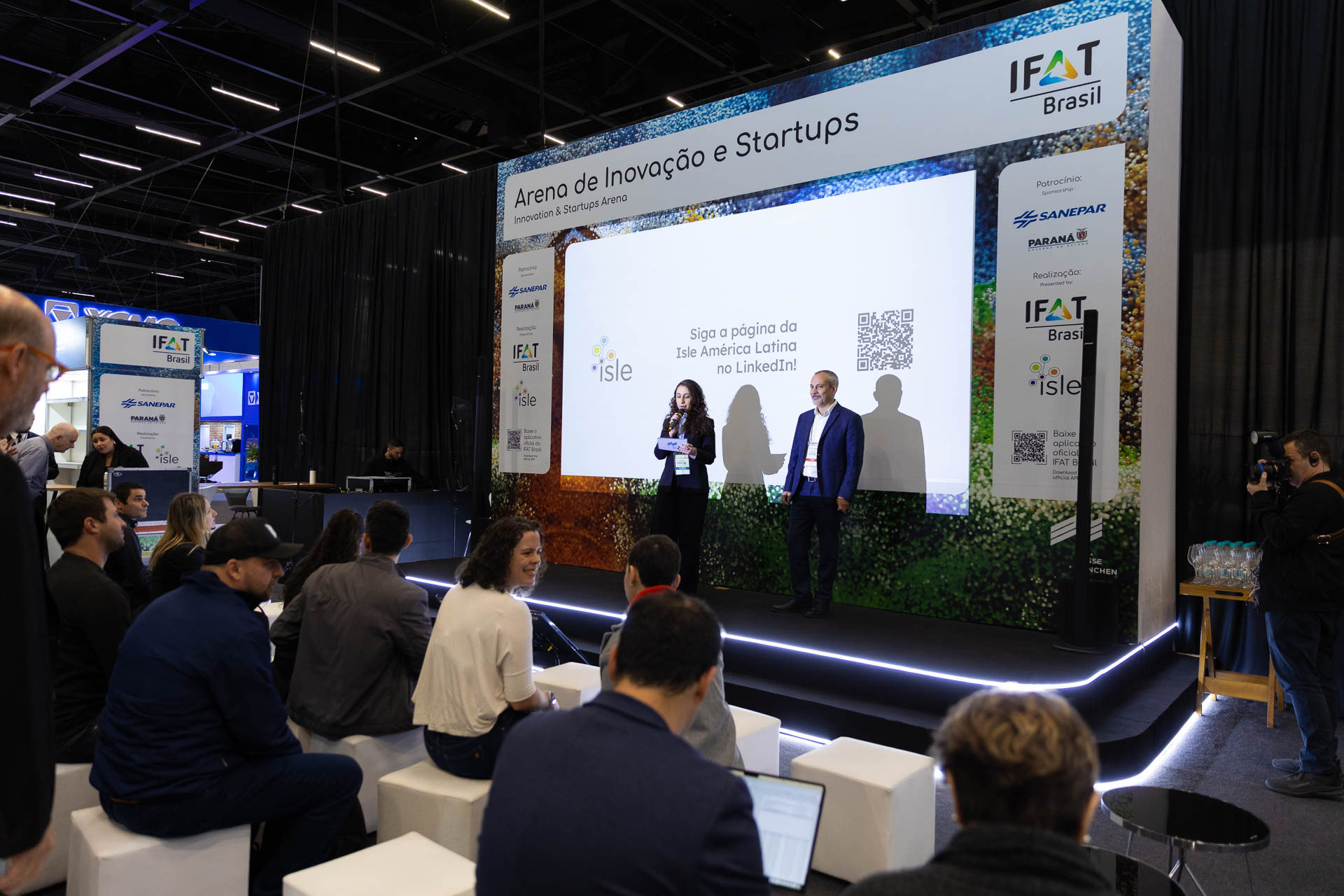 Programas Sanepar Startups e Sanepar Labs são apresentados em feira internacional