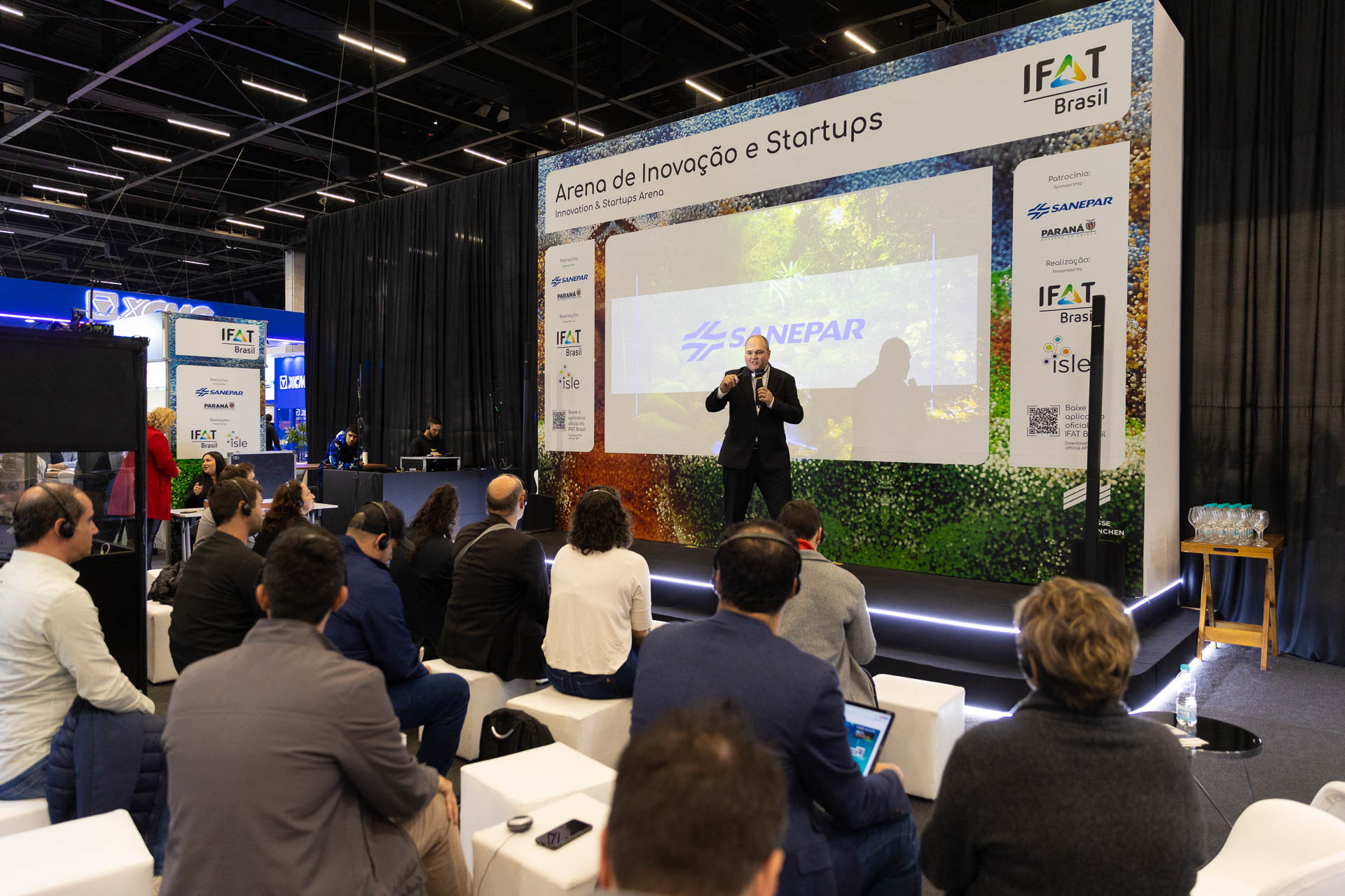 Programas Sanepar Startups e Sanepar Labs são apresentados em feira internacional