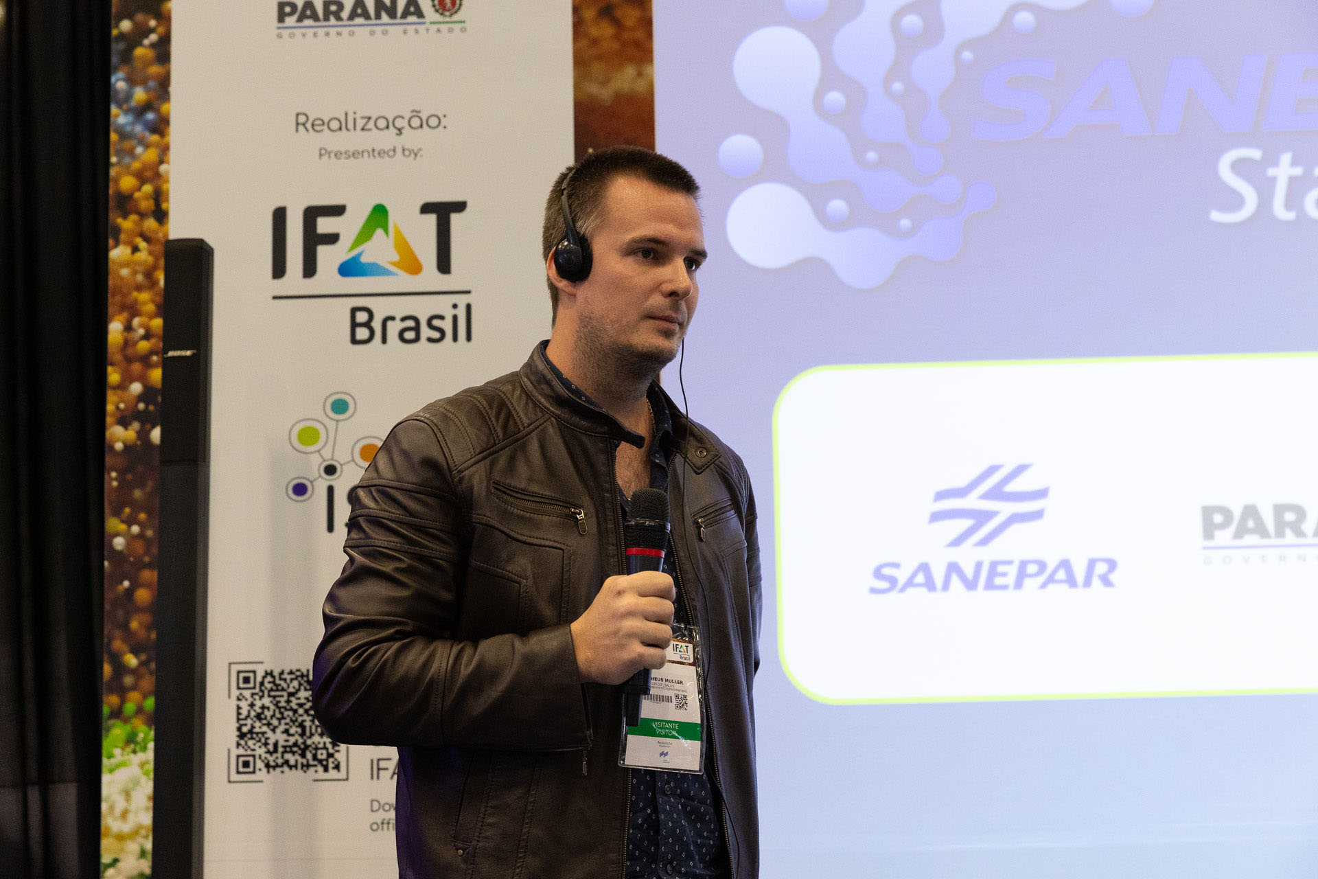 Programas Sanepar Startups e Sanepar Labs são apresentados em feira internacional