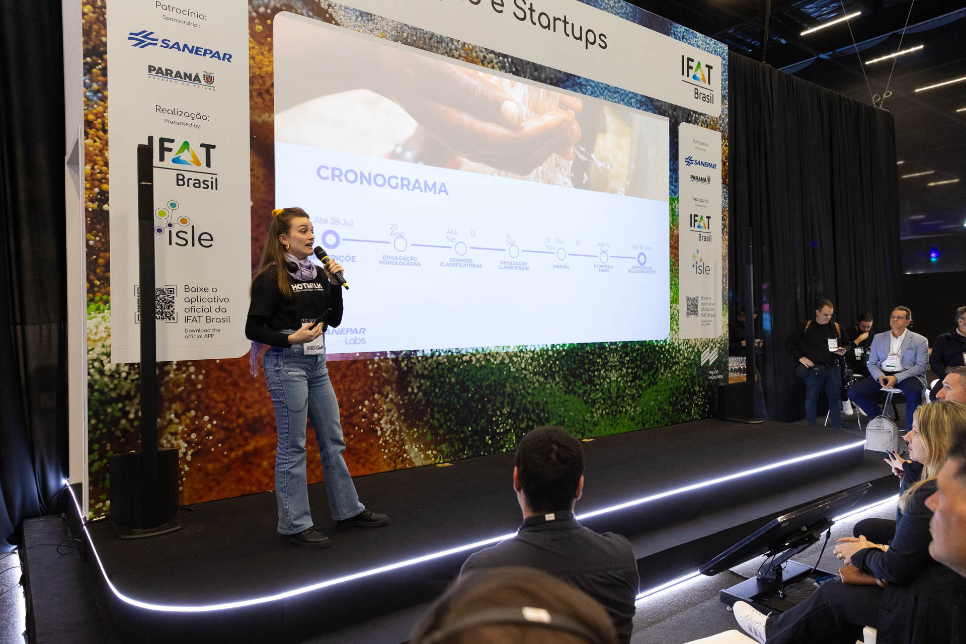 Programas Sanepar Startups e Sanepar Labs são apresentados em feira internacional