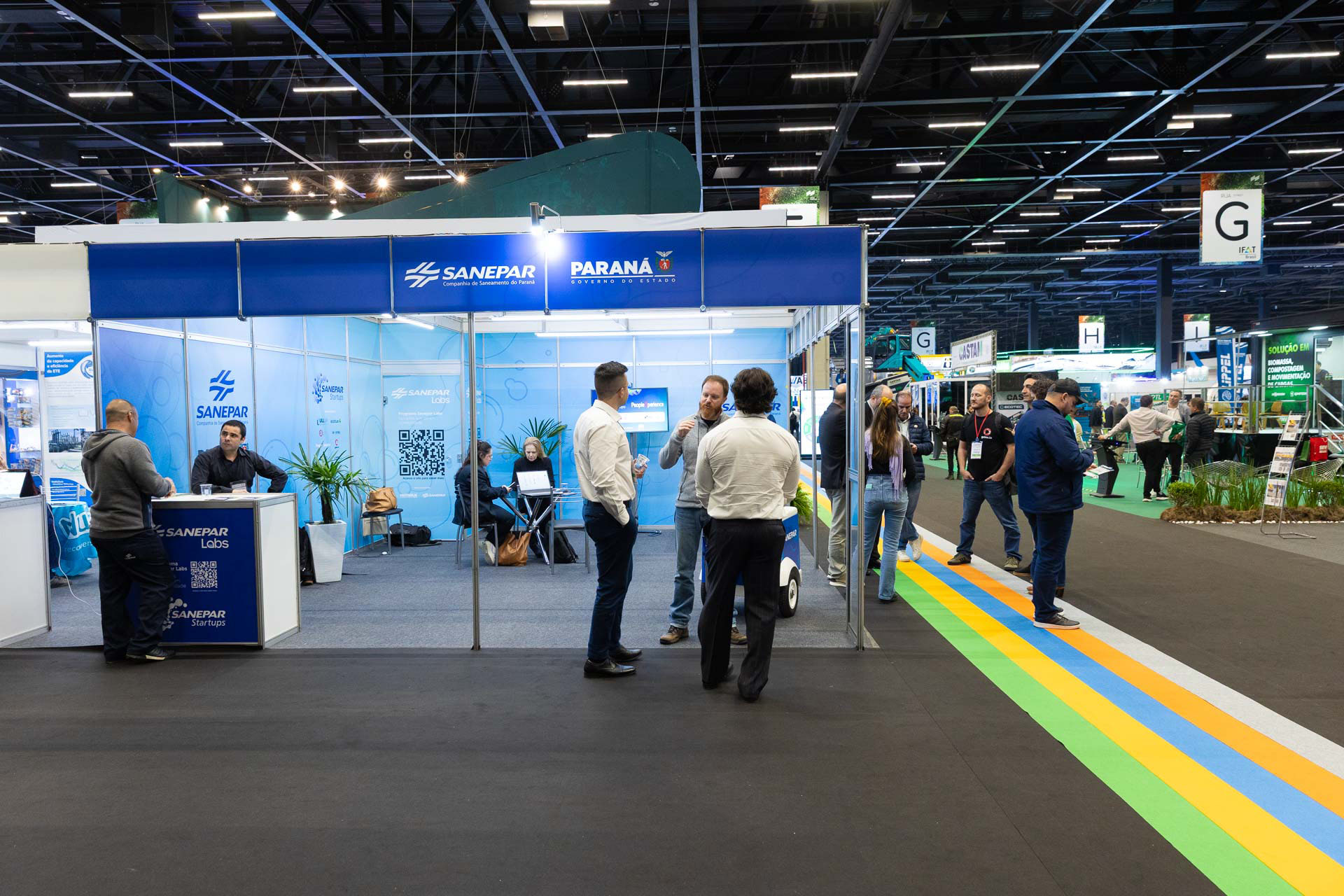 Programas Sanepar Startups e Sanepar Labs são apresentados em feira internacional