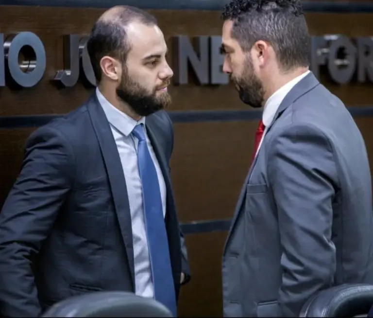 Antônio Carlos e Tiago Almeida CRÉDITO: Flávio Ulsenheimer