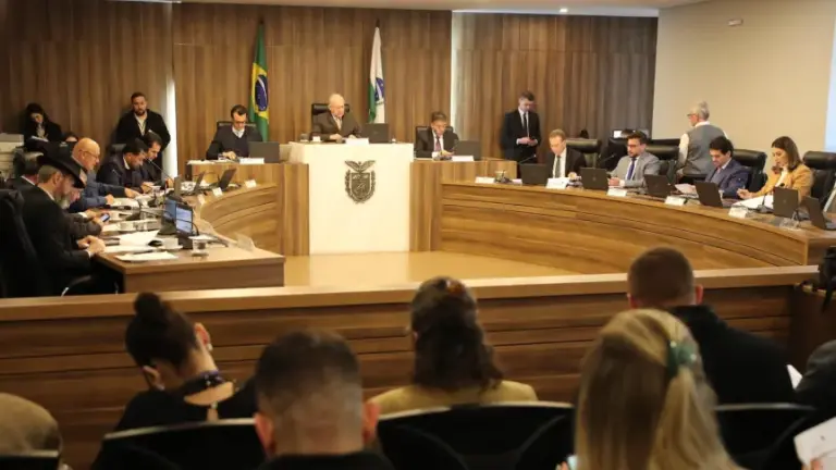 Reunião ocorreu no início da tarde desta terça-feira (10), no Auditório Legislativo. Créditos: Valdir Amaral/Alep