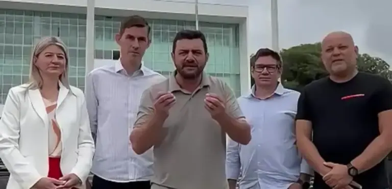 Comitiva rondonense em Curitiba
