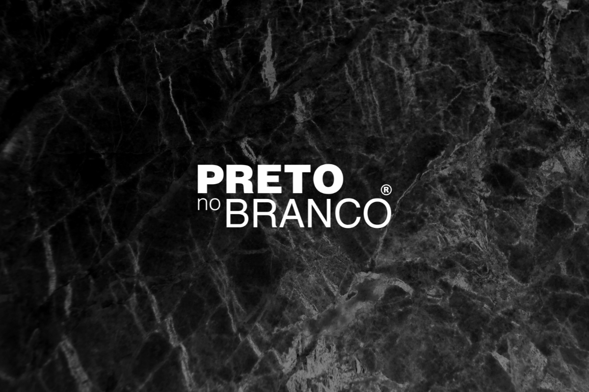 logomarca jornal preto no branco