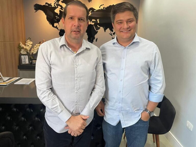 Deputado Marcel Micheletto com o vereador Arion Nasihgil