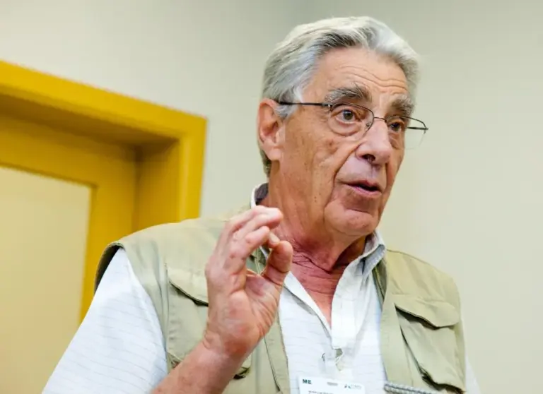 Nelson Pinto na Itaipu, em 2010. Foto: Alexandre Marchetti/Itaipu Binacional.