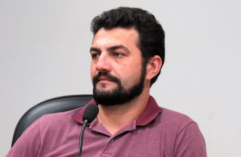 Vereador licenciado Adriano Backes