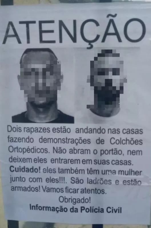 Uma das imagens que costuma acompanhar o boato