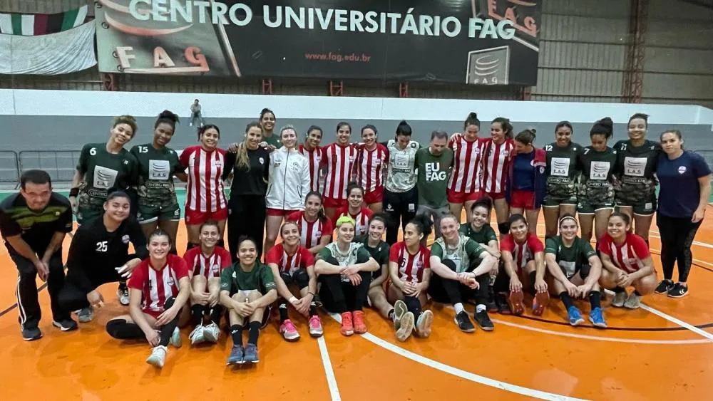 Equipes de Cascavel e do Paraguai Foto: Reprodução