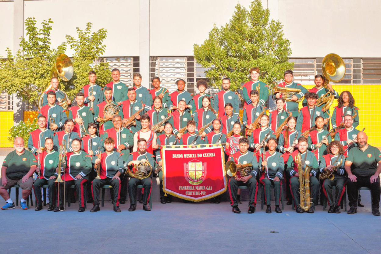 Formada por alunos de escola estadual, Banda do Caximba vai se apresentar na Alemanha