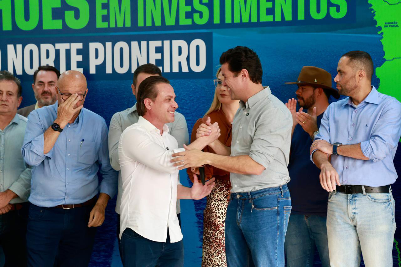 Estado repassa mais de R$ 230 milhões do Asfalto Novo, Vida Nova para Norte e Norte Pioneiro