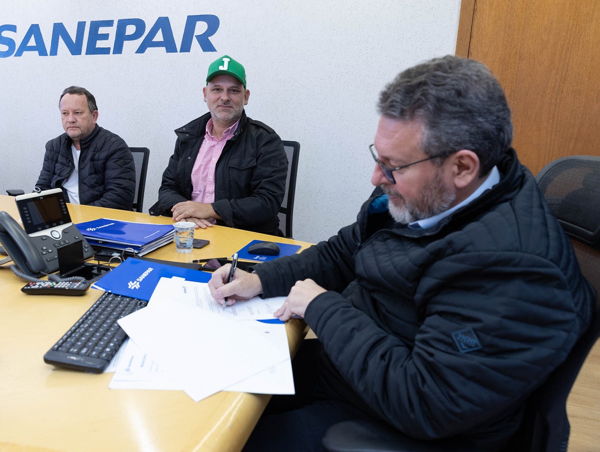 Parcerias da Sanepar com municípios aceleram obras para alcance da universalização