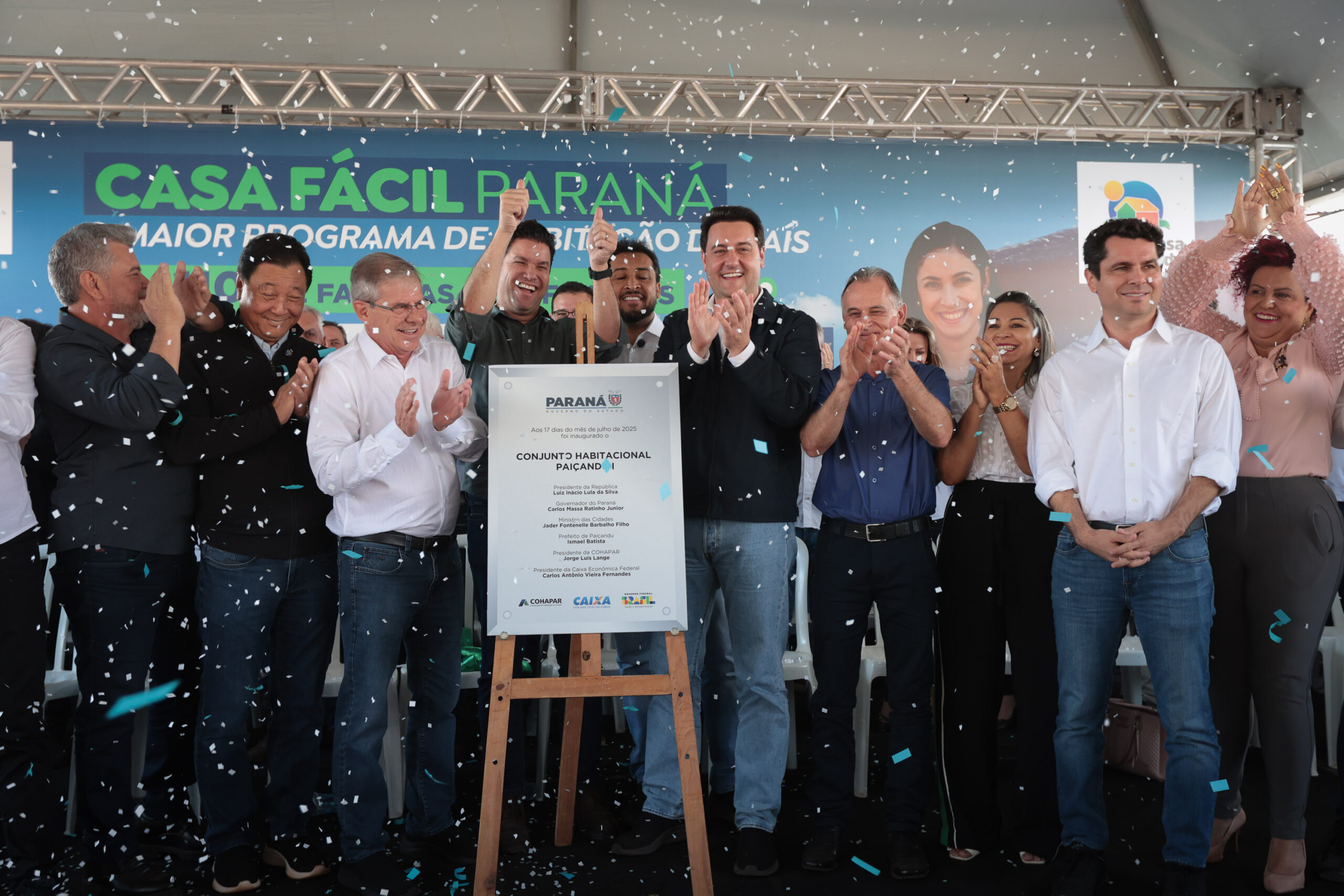 Casa Fácil: governador entrega residencial com 84 moradias em Paiçandu