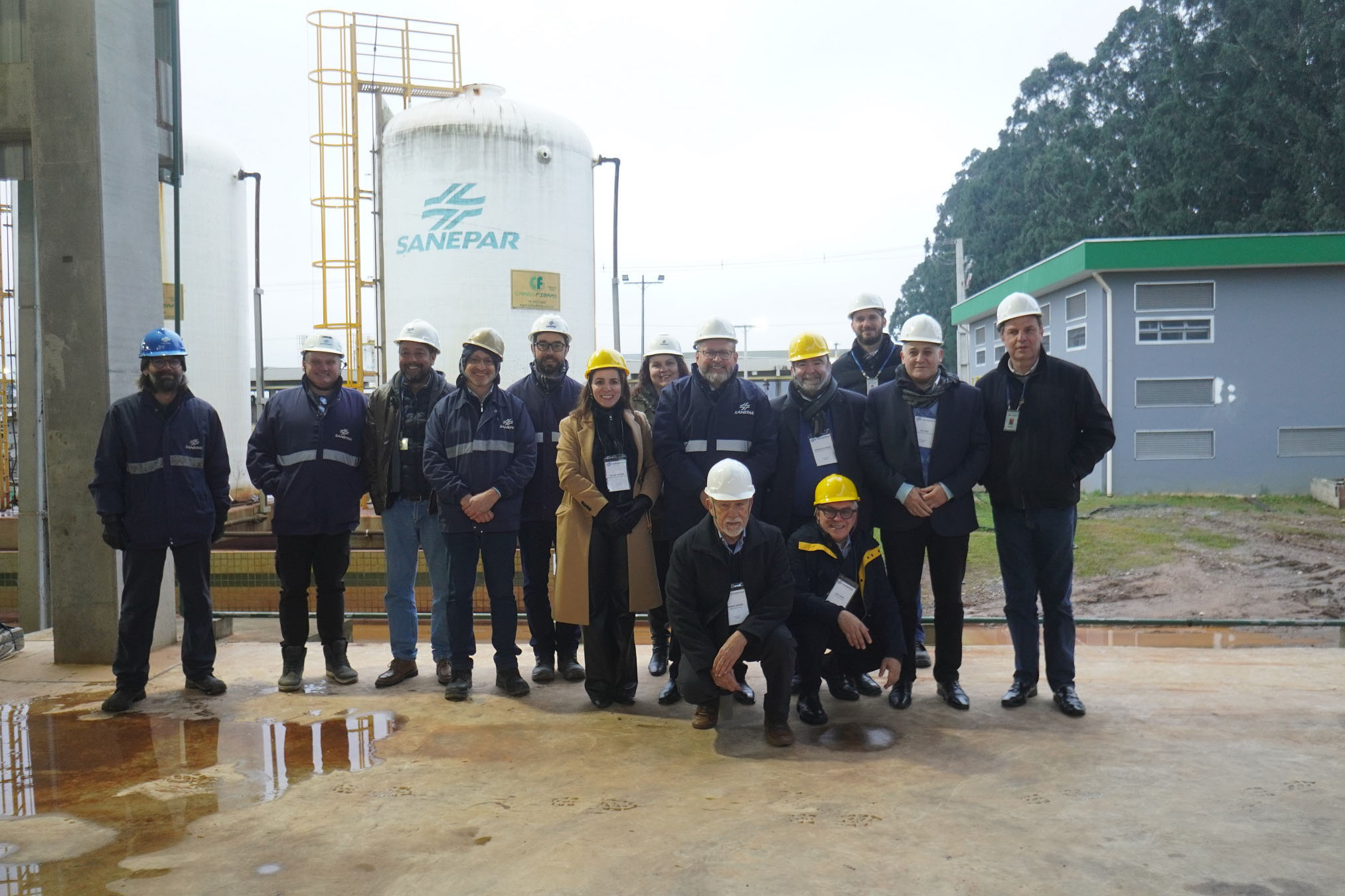 Em visita técnica, equipes da Agepar e Sanepar discutem desafios e metas para o futuro
