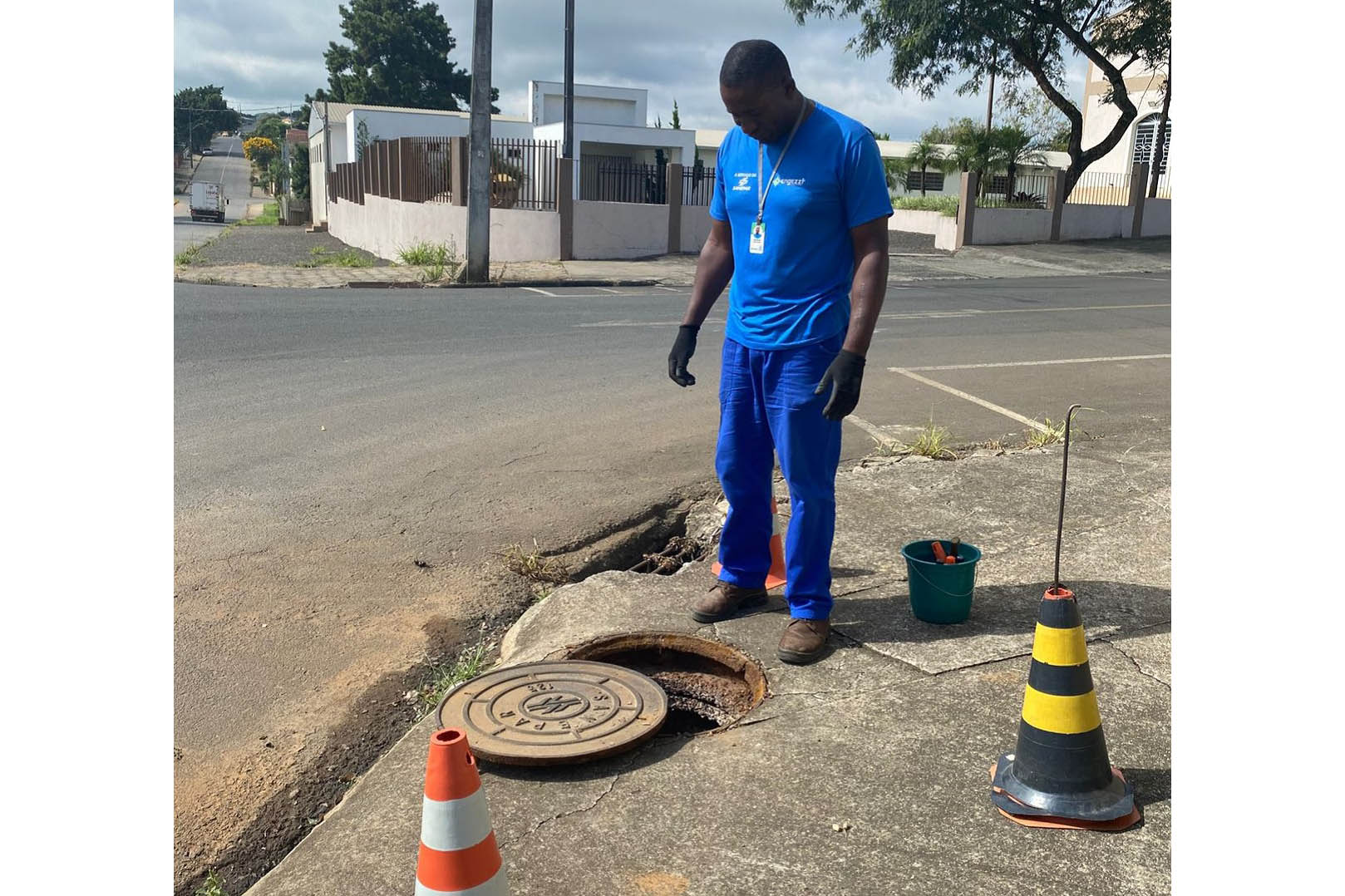 Sanepar promove vistorias técnicas em imóveis urbanos do município de Palmeira